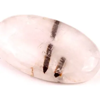 Korálek Kabošon Black Rutile č.2134 (38x23x7mm)