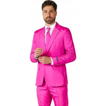 Pánský oblek Suitmeister Solid Suit 34002-0 růžový