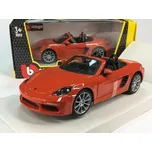 Porsche 718 Boxster oranžová - 1/24 Bburago