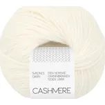 Sandnes Garn Cashmere 1002 přírodní bílá