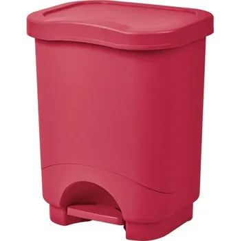 Odpadkový koš Koš pedálový Idea 18L třešňově červená 8105235688