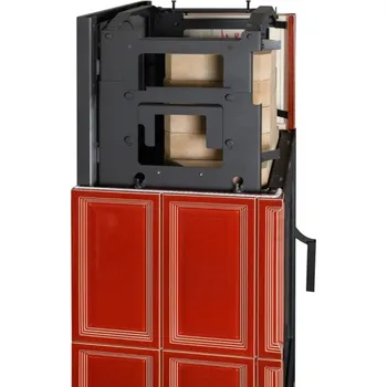 Krbová kamna Romotop Gremio GRE 1 Jmenovitý Výkon 5.8 kW Pomněnka Lesklá, Chilli