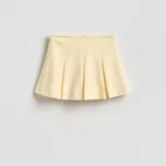 Reserved - Hladké šortkové sukně - světle žlutá - 478HV-10X - 478HV-10X-S