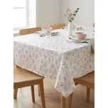 Sinsay - Ubrus s květinovým motivem - bílá - 945JP-00X - 945JP-00X-ONE