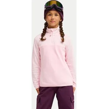 Dámská mikina Roxy Fleecová mikina Alabama ERGFT04011 Růžová Relaxed Fit 10_m