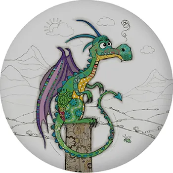 Dekorativní magnet Magnet MAGR36J06 BUG ART