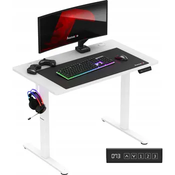 Elektrický stůl 100 cm Huzaro Hero 7.9 White Plynulé nastavení výšky