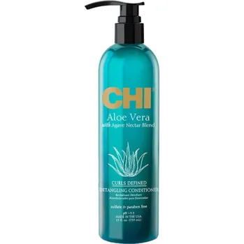 CHI Aloe Vera With Agave Nectar Detangling Conditioner kondicioner pro vlnité vlasy 739 ml