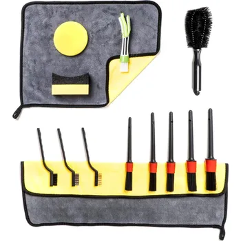 Amio 03100 Sada detailingových štětců velká 14ks