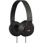 Sluchátka Kabelová sluchátka Jack 3,5 mm Jvc Ha-S180-B Black