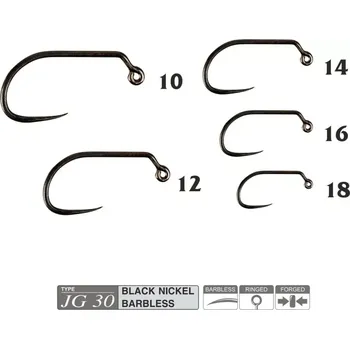 Rybářský háček Muškařské háčky Traper Hikara JG30