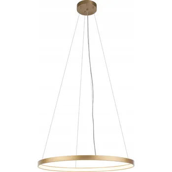 Kruhové závěsné svítidlo Agari 5334 Shilo LED 51W 3000K zlatý kruh