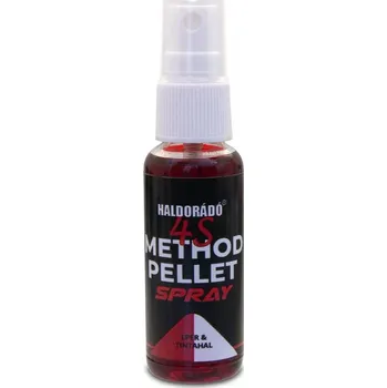 Návnadová surovina Haldorádó Dip 4S Pellet Spray Jahoda - Kalamáry, 30 ml