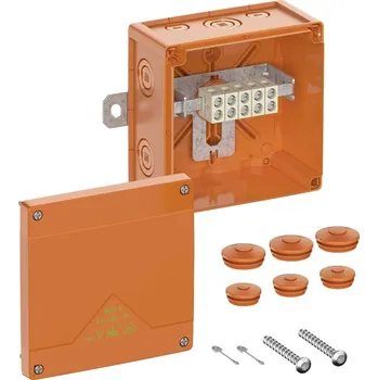 Spelsberg 86650401 rozbočovací krabice (d x š x v) 150 x 150 x 85 mm oranžová IP66 1 ks