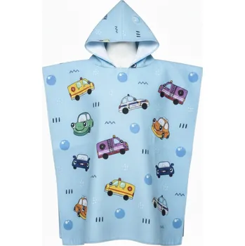 Pláštěnka Dětské pončo Aquakiddo Poncho Cars New M