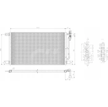 Klimatizace automobilu Hart 606 056 Kondenzátor klimatizace