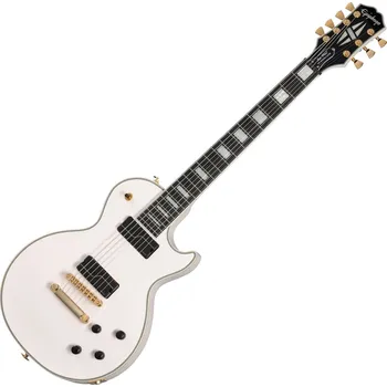 Kytara Epiphone Matt Heafy Les Paul Custom Origins 7 Bone White Elektrická kytara