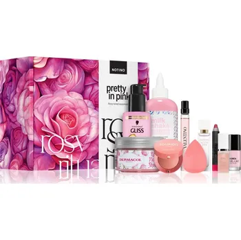 Beauty Beauty Box Notino Bourjois Little Round Pot Blush tvářenka 2.5 g + BrushArt Make-up Sponge Basic precizní houbička na make-up 1 ks + NOBEA Day-to-Day Gel-like Nail Polish lak na nehty s gelovým efektem 6 ml + milk_shake® Insta.Light Insta.Lotion hl