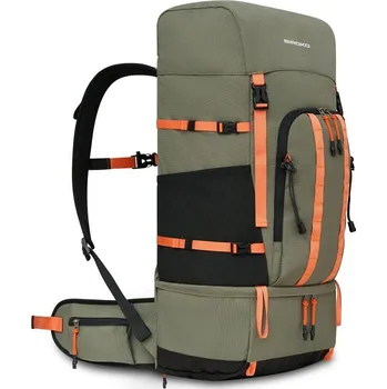 Sportovní taška SIROKO Turistický batoh 50 l nepromokavý obal Venture 50 ZELENÁ