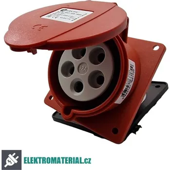 Elektrická zásuvka TP Electric 3007-309-1600 Vestavná zásuvka, úhlová, Quick Connect 5x32A / IP44 (TP Electric 3007-309-1600)