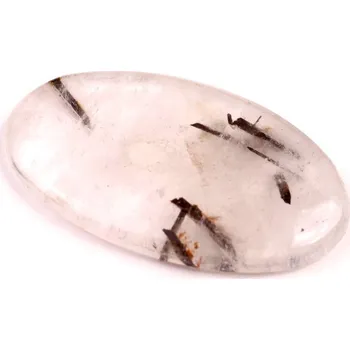 Korálek Kabošon Black Rutile č.2142 (43x25x5mm)