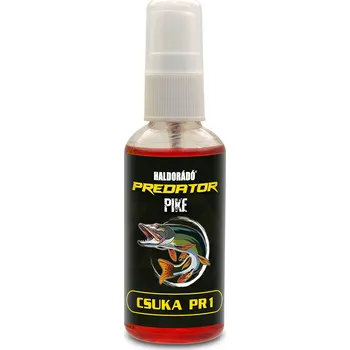 Návnadová surovina Haldorádó Dip Predator Aroma Spray Pike PR1, 50 ml