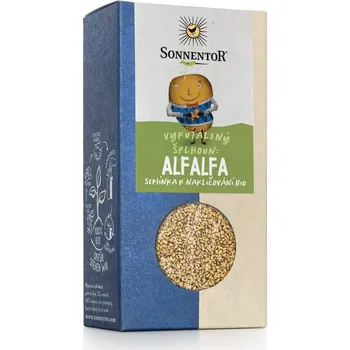 Semeno SONNENTOR Alfalfa semínka k naklíčení BIO 120 g