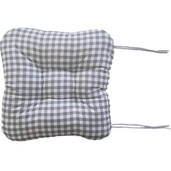 Podsedák Sedák na židli Kostička šedá Rozměr: 50x50