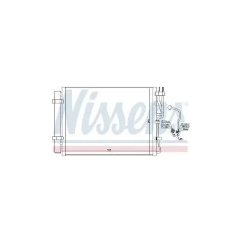 Chladič motoru Chladič klimatizace NISSENS 940252