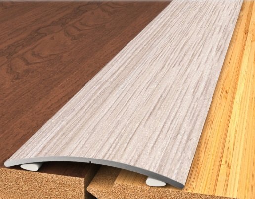 Bohemia profil přechodová lišta samolepící 30mm pvc fólie 90cm Barva: DUB BÍLÝ