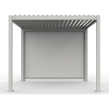 Zahradní stavba Gutroof Roleta spouštěcí na pergolu Premium 3 m White