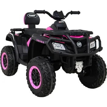 Dětské vozidlo Tomido Dětská elektrická čtyřkolka XT-Speed 4x80W 24V růžová