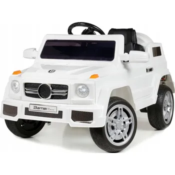 autíčko AUTO NA AKUMULÁTOR HL1058 ELEKTRICKÉ HUDBA DÁLKOVÉ OVLÁDÁNÍ BÍLÉ AUTO