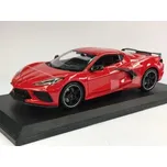 2020 Chevrolet Corvette Stingray červená - 1/18 Maisto HORŠÍ KRABICE
