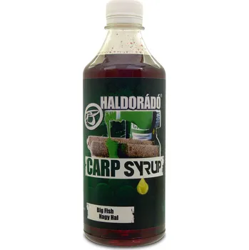 Návnadová surovina Haldorádó Booster Carp Syrup Velká ryba, 500 ml