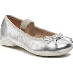 Geox Baleríny Jr Plie' J4555D 00044 C1007 M Stříbrná 25