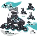 TEMPISH Kolečkové brusle TRILO 4in1 34/37 BÍLÁ|MODRÁ|ČERNÁ