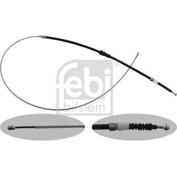 Lanko parkovací brzdy Tažné lanko, parkovací brzda FEBI BILSTEIN 36957