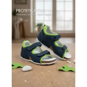 Chlapecké sandály protetika Protézy - sandály ORS T 115 modrozelené 28-38 Veľkosť: 28