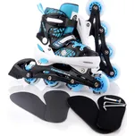 TEMPISH Kolečkové brusle BAM-BU FLASH 30/33 BÍLÁ|MODRÁ|ČERNÁ