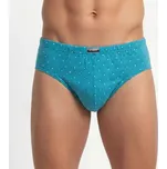 Andrie 3592 tyrkysové pánské slipy Barva: tyrkysová, Velikost: XL