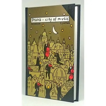 Blok střední tvrdé desky Praha city of music