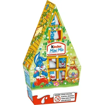 Čokoláda Kinder Velikonoční čokoládový Mini mix Chaloupka 76g