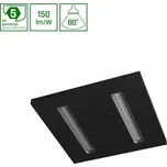 ALGINE DOPPIO PANEL 40W NW 230V 80ST IP20 600X600X35 ČERNÝ 5 LET