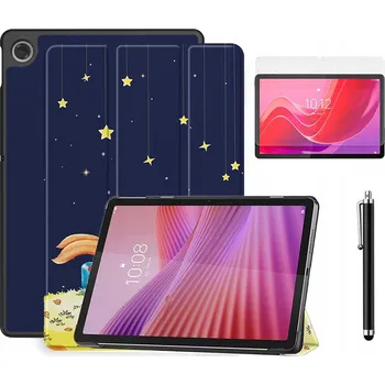 Příslušenství pro tablet POUZDRO SMART COVE GRAFIKA + SKLO pro LENOVO TAB 10,1" TB311 / M10 4 GEN