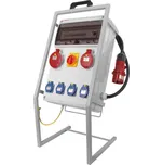 Staveništní rozvaděč hlavní jistič 40A IP54 4x230V/16A, 1x400V/16A/5p, 1x400V/32A/5p s proudovým chráničem 830x380x500mm Famatel ZSFV40101000.1 /3952