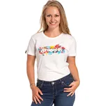 Meatfly dámské tričko Blossom White