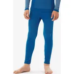 QUECHUA Dětské spodní termolegíny bezešvé 900 5–15 let 12 LET MODRÁ|ŠEDÁ