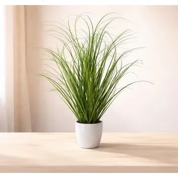 umělá květina Gasper Umělá rostlina Trs trávy v květináči, 50 cm 497806