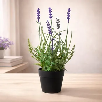 umělá květina Gasper Umělá levandule v květináči, 25 cm 497808